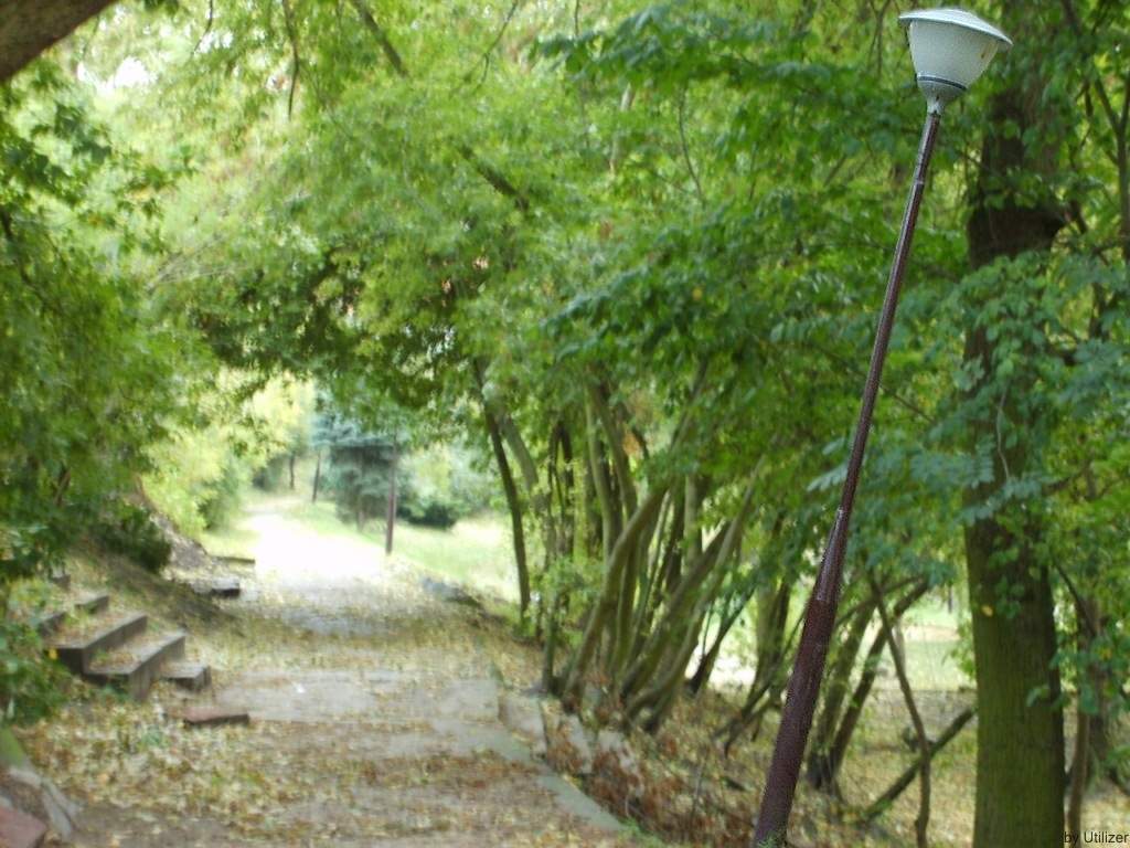 Wągrowiec, nad jeziorem Durowskim