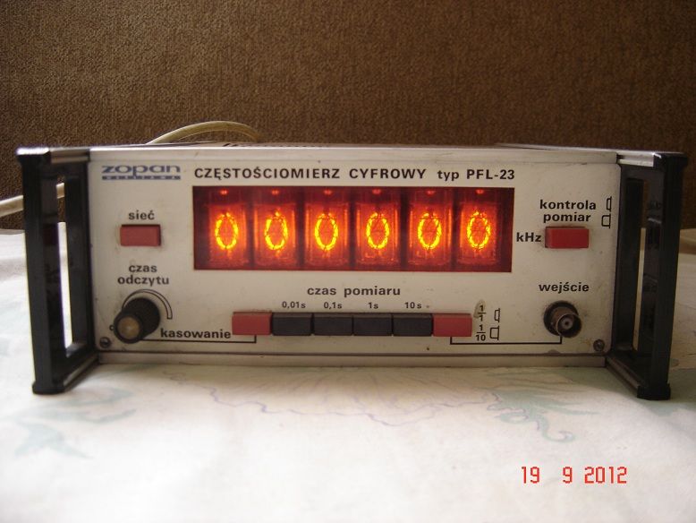 Częstościomierz Zopan PFL-23