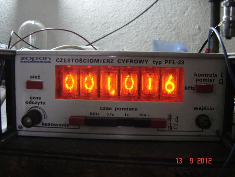 Częstościomierz Zopan PFL-23