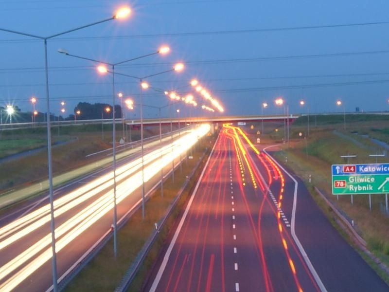 Oświetlenie autostrady A4
