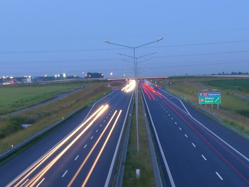 Oświetlenie autostrady A4