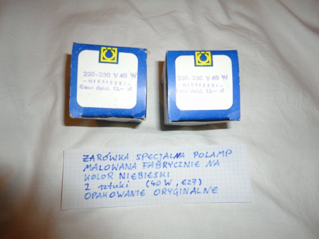 DSC01935 ZarowkaPolamp niebieska